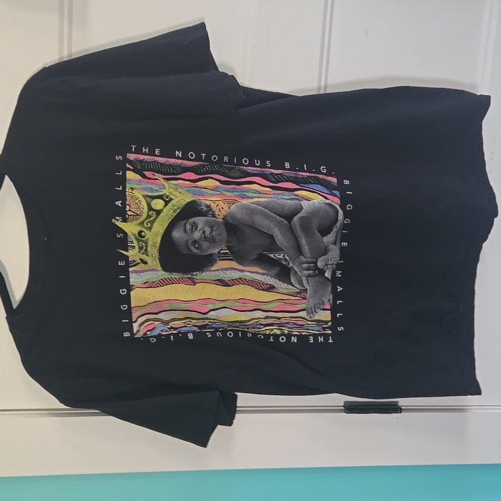 Biggie Smalls The Notorious B.I.G. tee shirt rap t shirt NYC Brooklyn sz Large